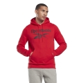 Reebok Kapuzenpullover Identity Fleece Hoodie rot Herren